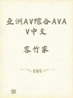 亚洲AV综合AVAV中文