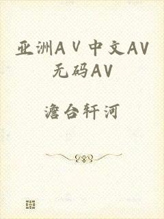 亚洲AⅤ中文AV无码AV