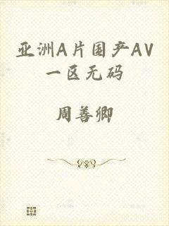 亚洲A片国产AV一区无码