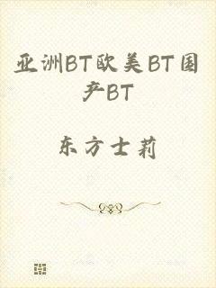 亚洲BT欧美BT国产BT