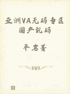 亚洲VA无码专区国产乱码