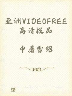 亚洲VIDEOFREE高清极品