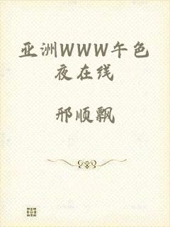 亚洲WWW午色夜在线