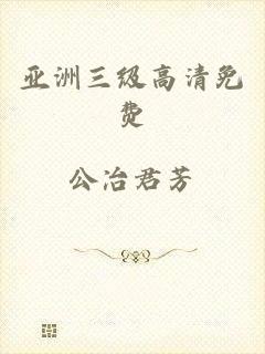 亚洲三级高清免费