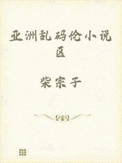 亚洲乱码伦小说区