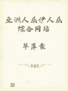 亚洲人成伊人成综合网站