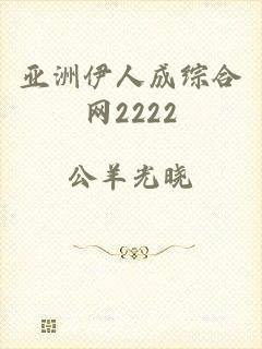 亚洲伊人成综合网2222