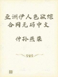 亚洲伊人色欲综合网无码中文