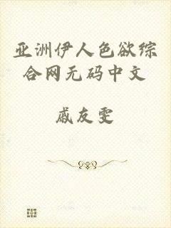 亚洲伊人色欲综合网无码中文