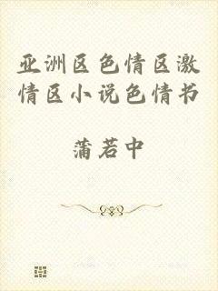 亚洲区色情区激情区小说色情书