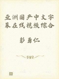 亚洲国产中文字幕在线视频综合