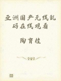 亚洲国产无线乱码在线观看