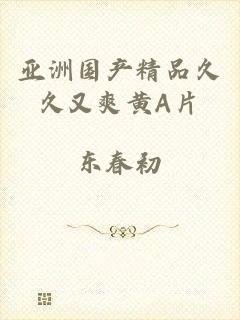 亚洲国产精品久久又爽黄A片