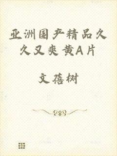 亚洲国产精品久久又爽黄A片