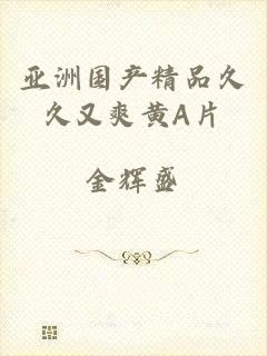 亚洲国产精品久久又爽黄A片