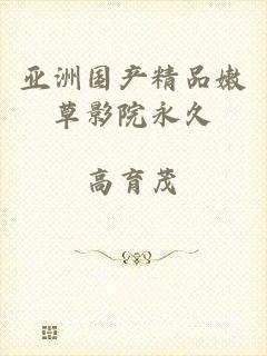 亚洲国产精品嫩草影院永久