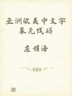 亚洲欧美中文字幕无线码