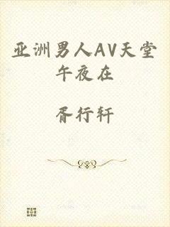 亚洲男人AV天堂午夜在