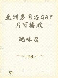 亚洲男同志GAY片可播放