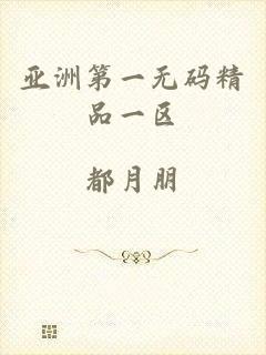 亚洲第一无码精品一区