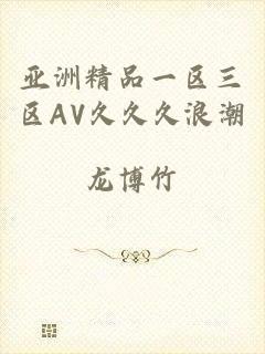 亚洲精品一区三区AV久久久浪潮