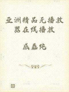 亚洲精品无播放器在线播放