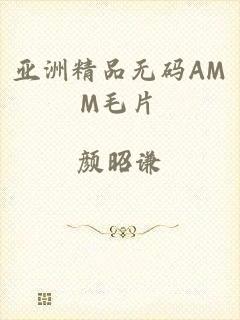 亚洲精品无码AMM毛片