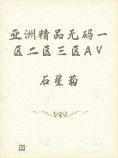 亚洲精品无码一区二区三区AⅤ