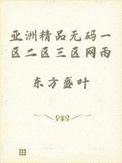 亚洲精品无码一区二区三区网雨