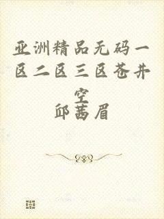 亚洲精品无码一区二区三区苍井空