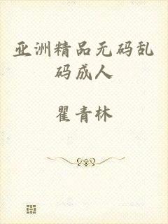 亚洲精品无码乱码成人