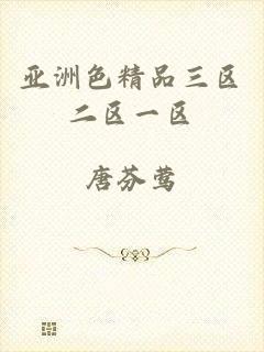 亚洲色精品三区二区一区