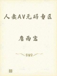人妻AV无码专区