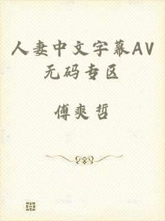 人妻中文字幕AV无码专区