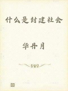 什么是封建社会