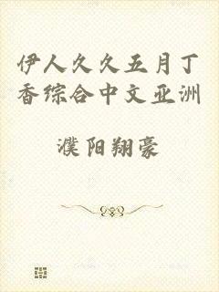 伊人久久五月丁香综合中文亚洲