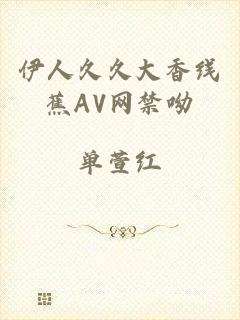 伊人久久大香线蕉AV网禁呦