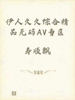 伊人久久综合精品无码AV专区