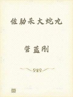 佐助杀大蛇丸
