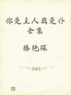 你是主人我是仆全集