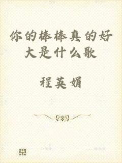 你的棒棒真的好大是什么歌
