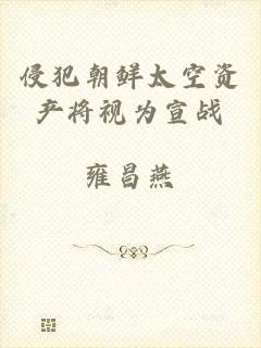 侵犯朝鲜太空资产将视为宣战