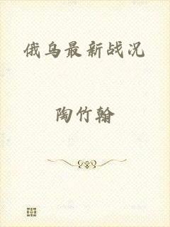 俄乌最新战况
