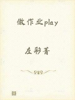 做作业play