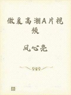 做爰高潮A片视频