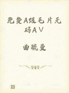 免费A级毛片无码A∨