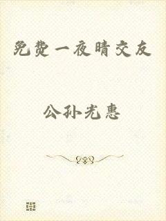 免费一夜晴交友