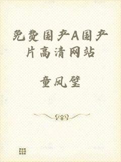 免费国产A国产片高清网站