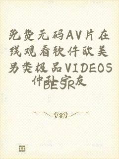 免费无码AV片在线观看软件欧美另类极品VIDEOSBESR