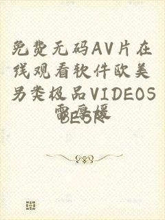 免费无码AV片在线观看软件欧美另类极品VIDEOSBESR